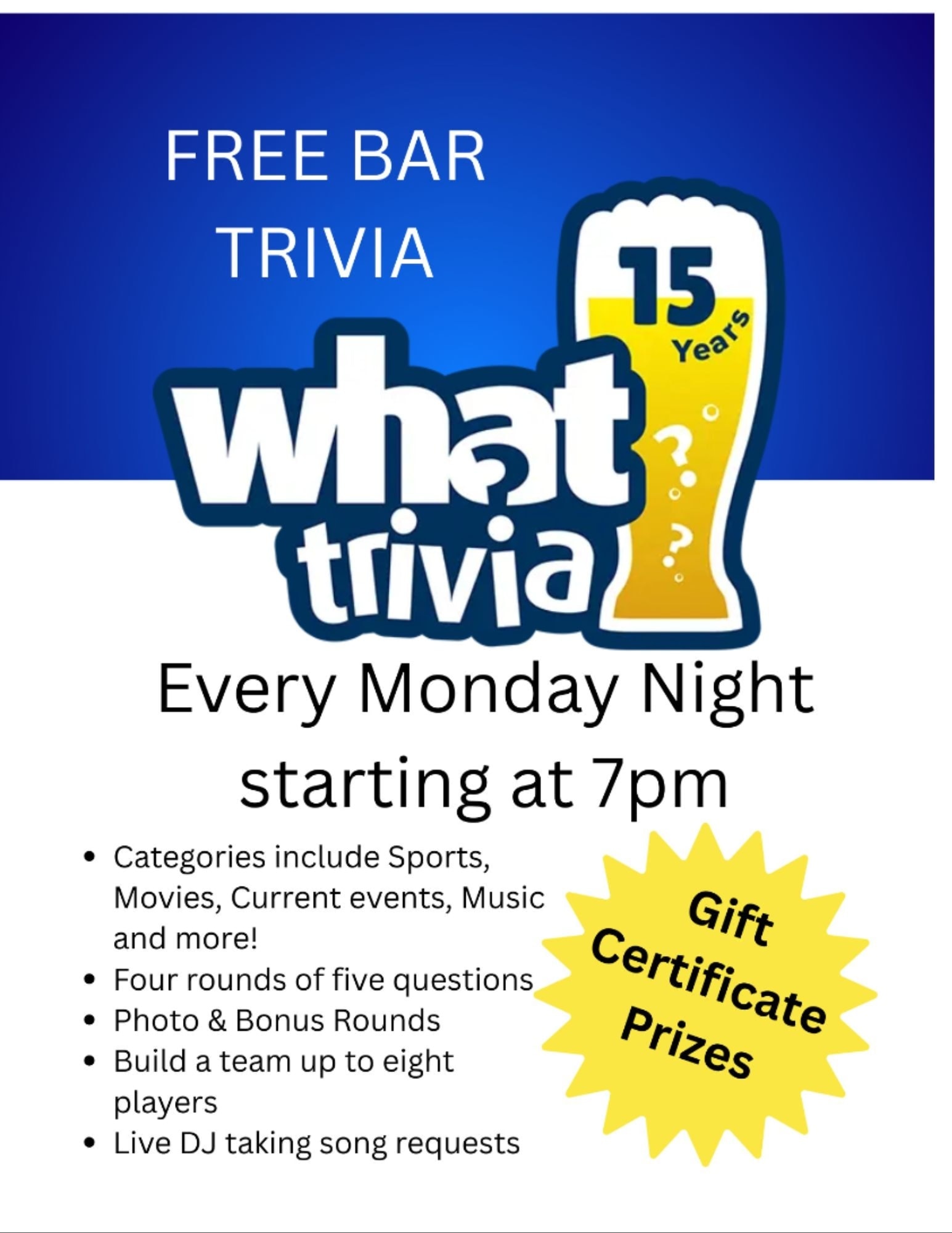 Trivia Night